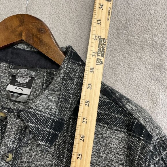 NEW Colorado Clothing Men's S Plaid Flannel Shirt Jacket - Picture 4 of 10